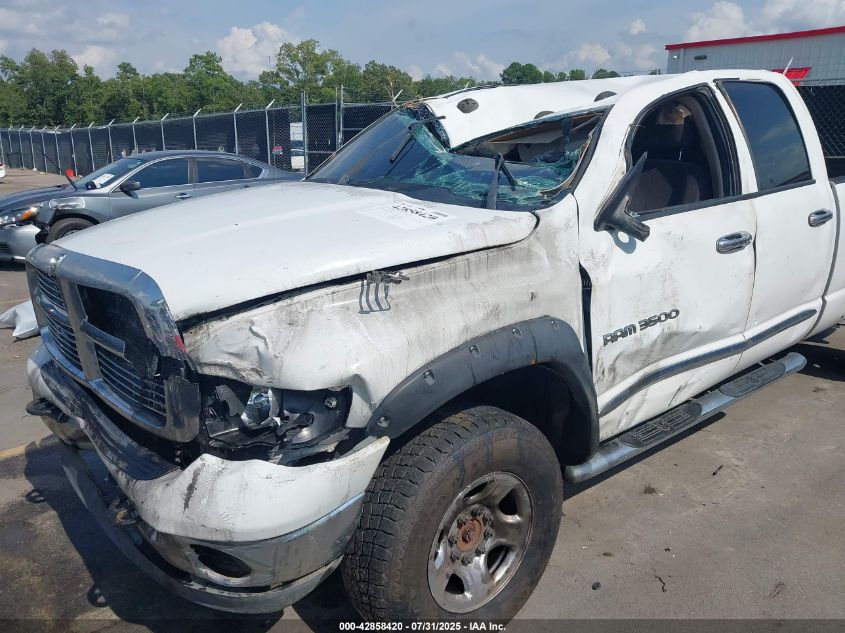 2005 Dodge Ram 3500 Slt/Laramie VIN: 3D7MS48C15G803684 Lot: 42858420