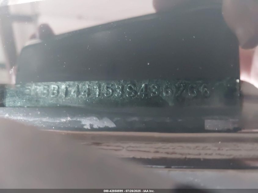 2003 Toyota Tundra Sr5 V8 VIN: 5TBBT44153S436766 Lot: 42858599