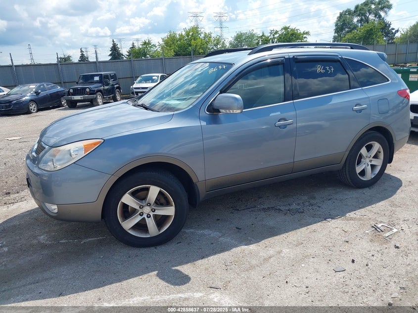 2008 Hyundai Veracruz Gls/Limited/Se VIN: KM8NU13C68U058474 Lot: 42858637