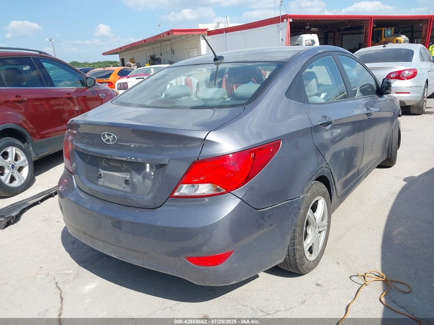 2016 Hyundai Accent Se VIN: KMHCT4AE2GU167058 Lot: 42858662