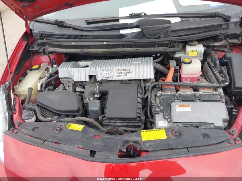 2010 Toyota Prius Iv VIN: JTDKN3DU6A0204523 Lot: 42858736