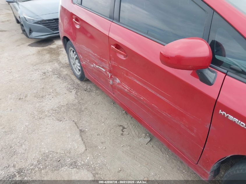 2010 Toyota Prius Iv VIN: JTDKN3DU6A0204523 Lot: 42858736