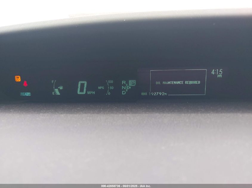 2010 Toyota Prius Iv VIN: JTDKN3DU6A0204523 Lot: 42858736