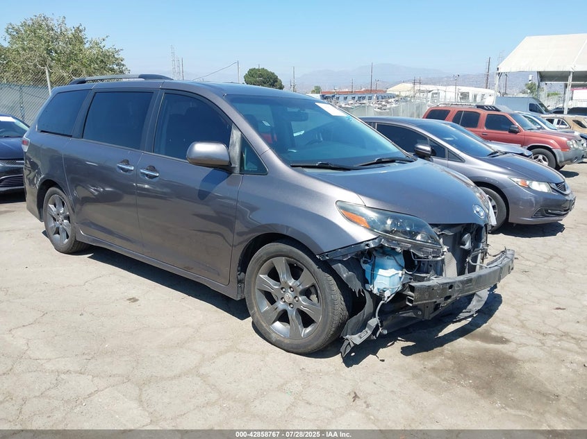 2015 Toyota Sienna Se Premium 8 Passenger VIN: 5TDXK3DC7FS678569 Lot: 42858767