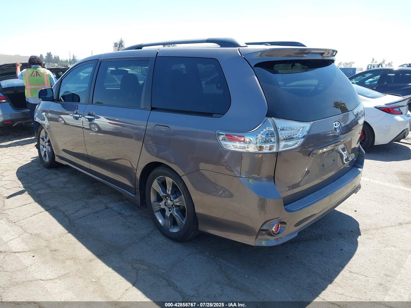 2015 Toyota Sienna Se Premium 8 Passenger VIN: 5TDXK3DC7FS678569 Lot: 42858767