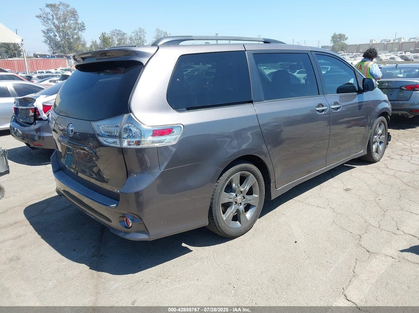 2015 Toyota Sienna Se Premium 8 Passenger VIN: 5TDXK3DC7FS678569 Lot: 42858767