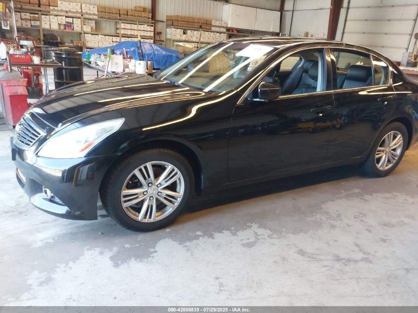 2012 Infiniti G25 Journey VIN: JN1DV6AP5CM701053 Lot: 42858839