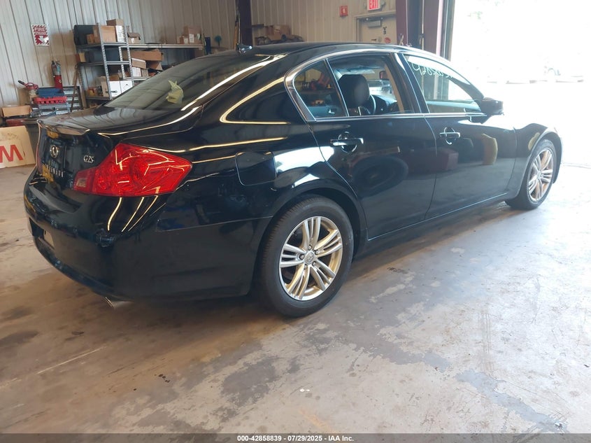 2012 Infiniti G25 Journey VIN: JN1DV6AP5CM701053 Lot: 42858839