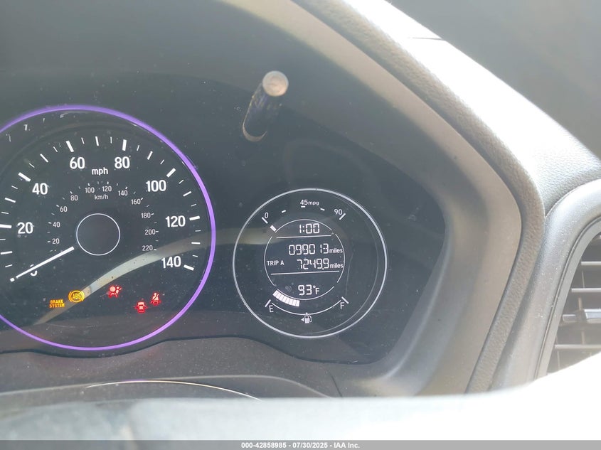 2019 HONDA HR-V LX - 3CZRU6H36KG712874