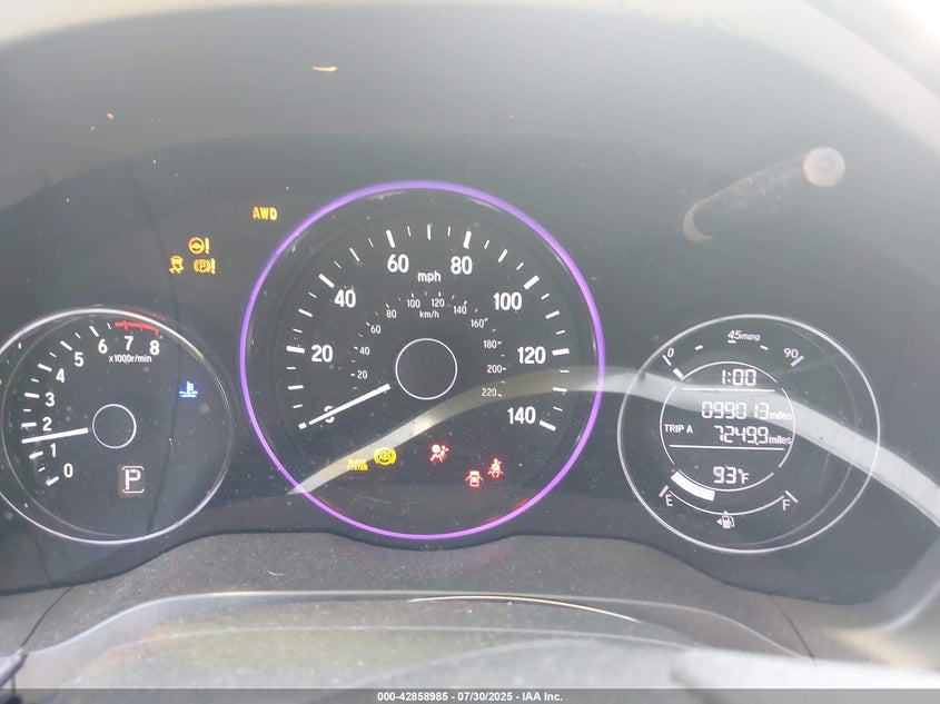 2019 HONDA HR-V LX - 3CZRU6H36KG712874