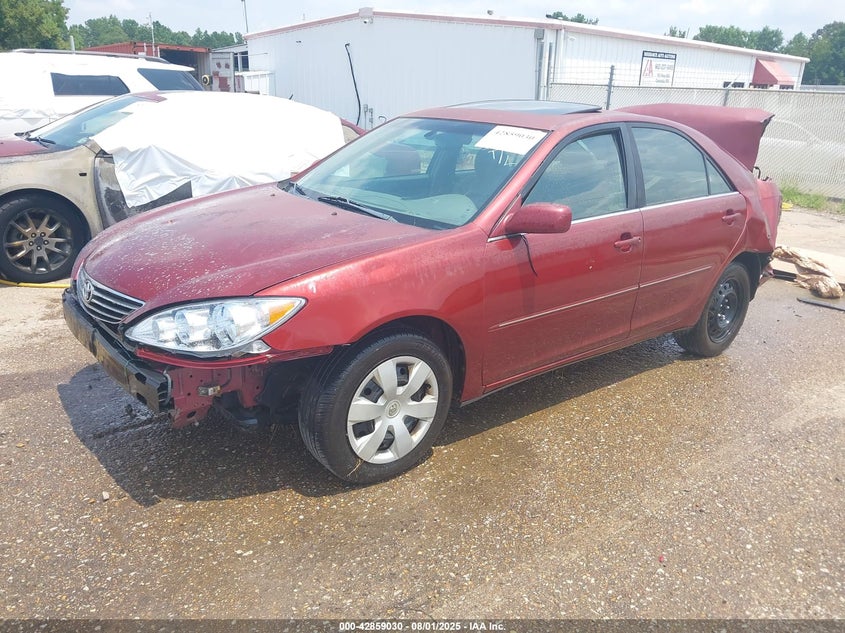 4T1BE30K454041322 2005 TOYOTA CAMRY photo no. 2