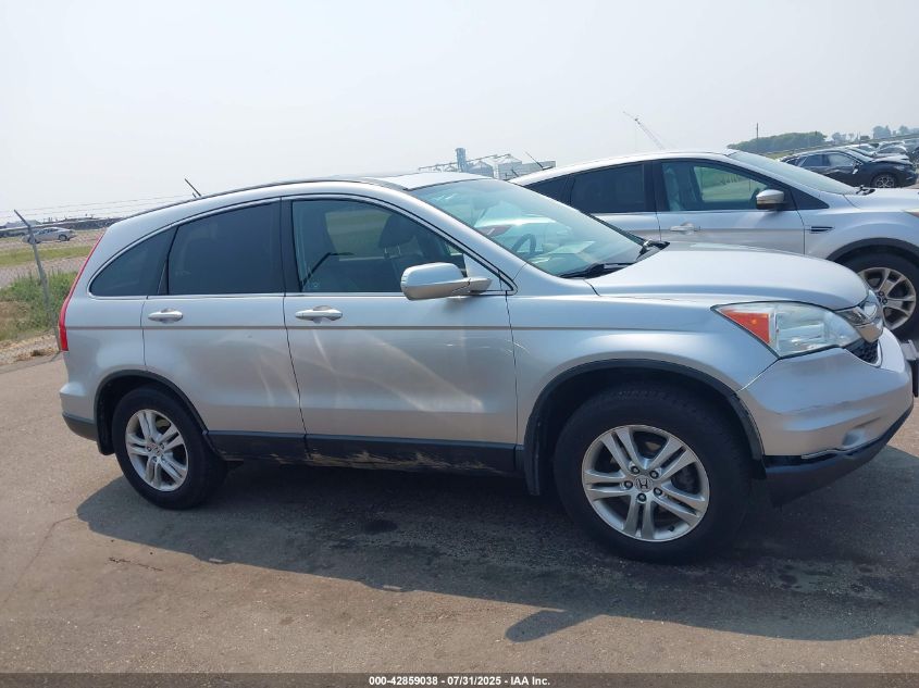 2010 Honda Cr-V Ex-L VIN: 5J6RE4H76AL086636 Lot: 42859038