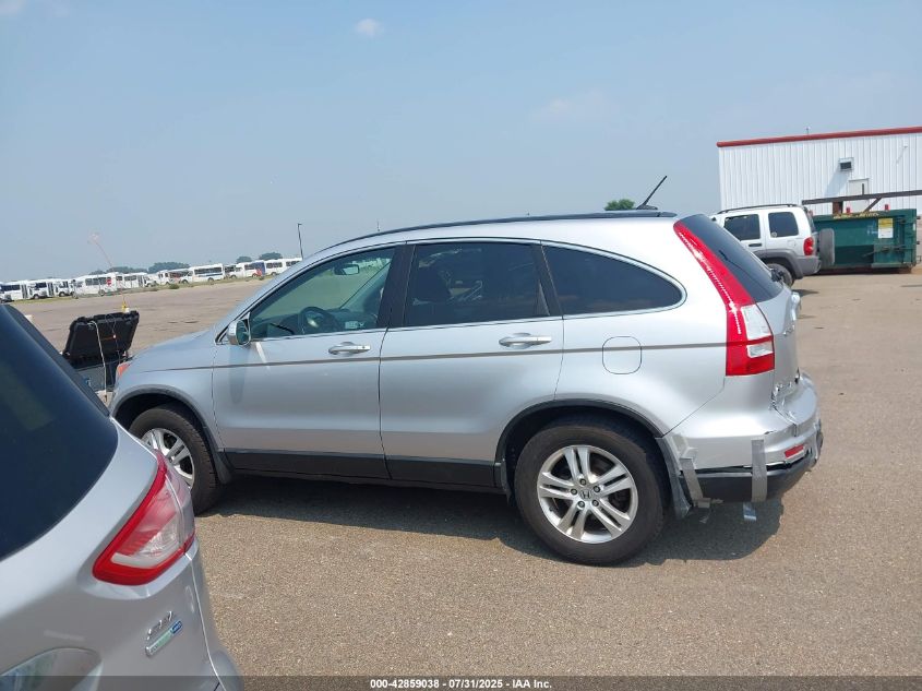 2010 Honda Cr-V Ex-L VIN: 5J6RE4H76AL086636 Lot: 42859038