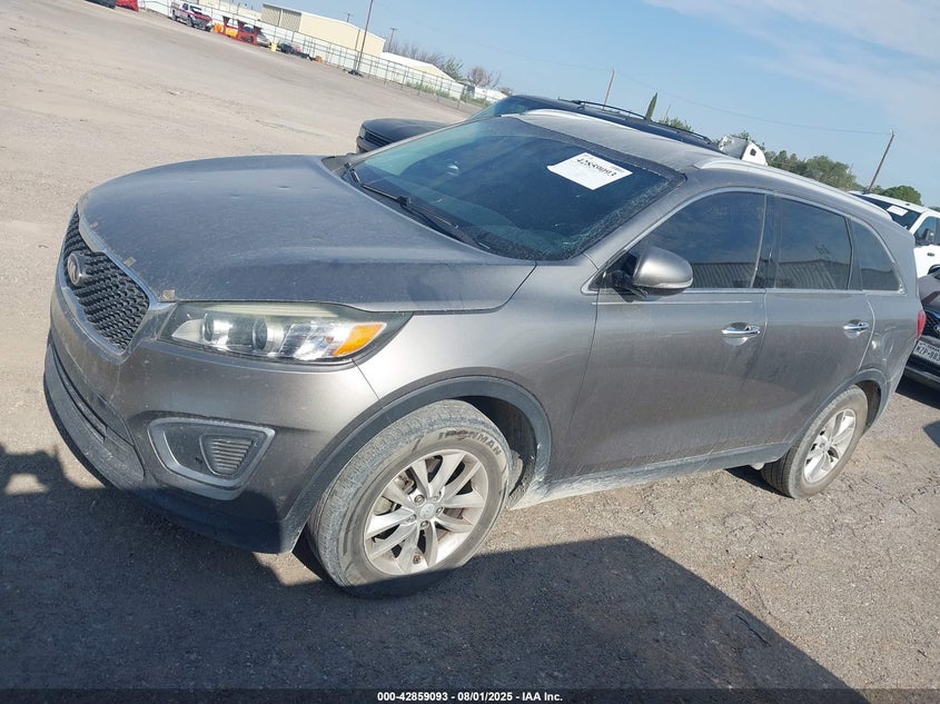 2017 Kia Sorento 2.4L Lx VIN: 5XYPG4A36HG189012 Lot: 42859093