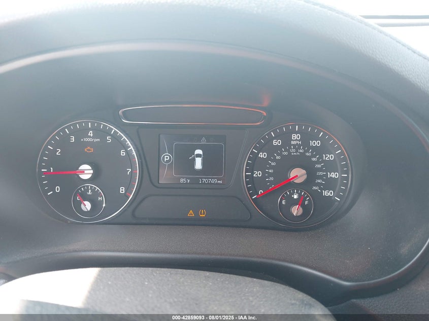 2017 Kia Sorento 2.4L Lx VIN: 5XYPG4A36HG189012 Lot: 42859093