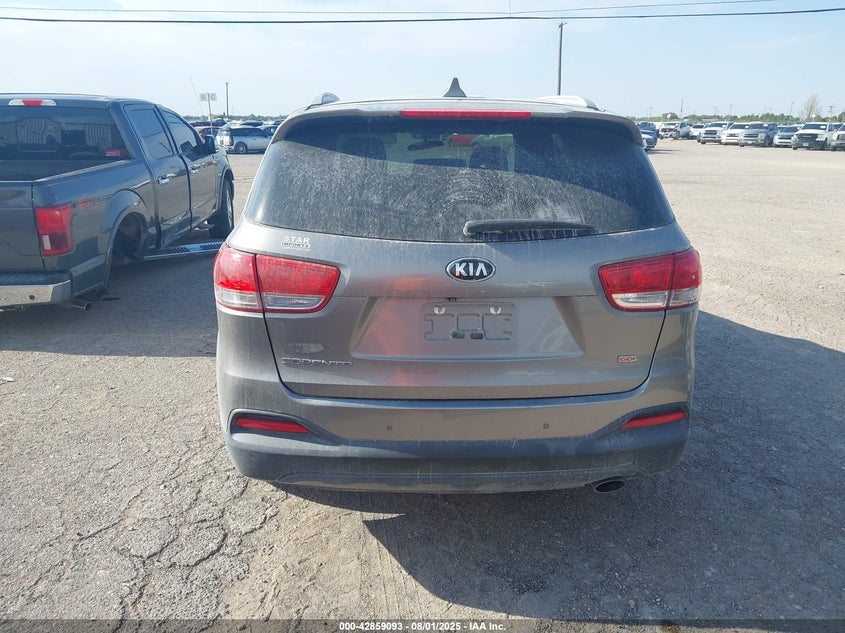 2017 Kia Sorento 2.4L Lx VIN: 5XYPG4A36HG189012 Lot: 42859093