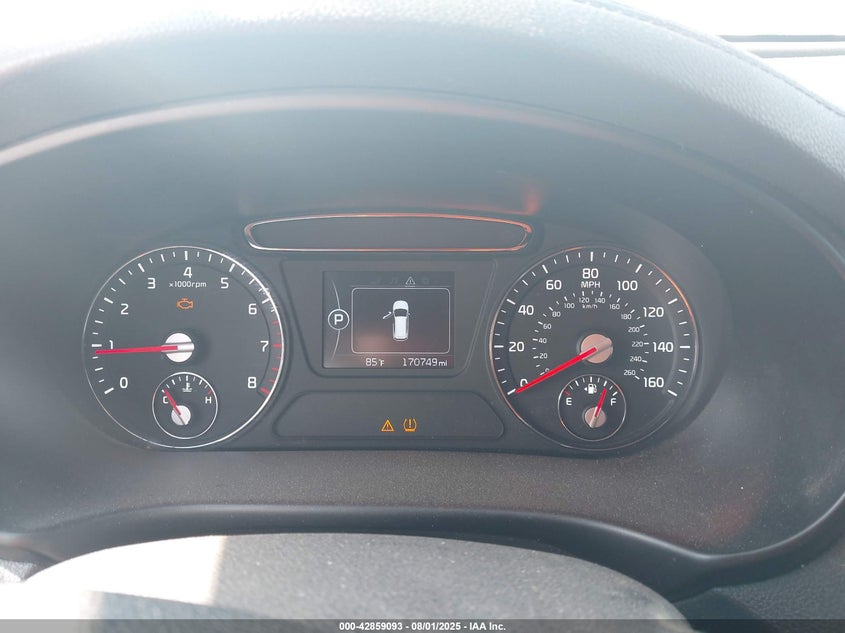 2017 Kia Sorento 2.4L Lx VIN: 5XYPG4A36HG189012 Lot: 42859093