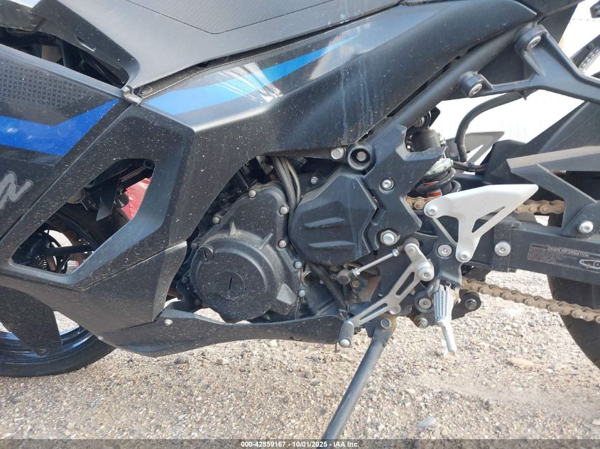 2025 Kawasaki Ex500 VIN: ML5EXGG18SDA52364 Lot: 42859167