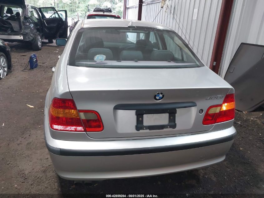 2005 BMW 325I VIN: WBAEV33455KW20634 Lot: 42859284