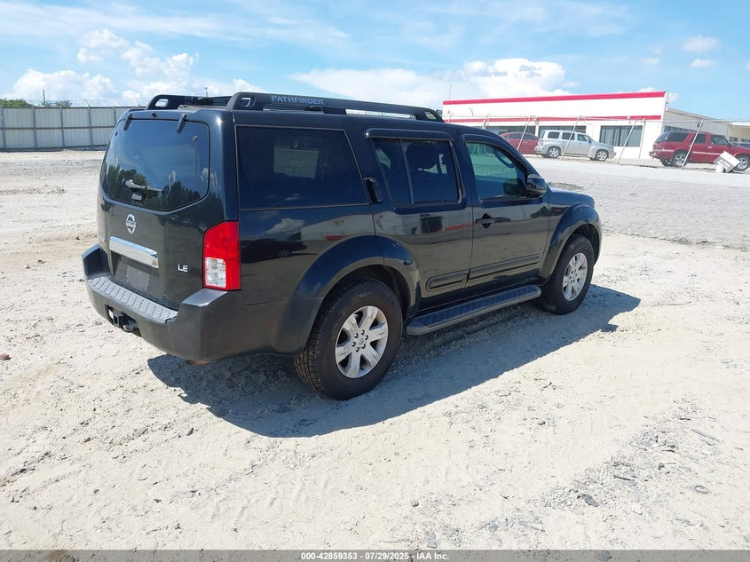 2006 Nissan Pathfinder Le VIN: 5N1AR18U06C605128 Lot: 42859353