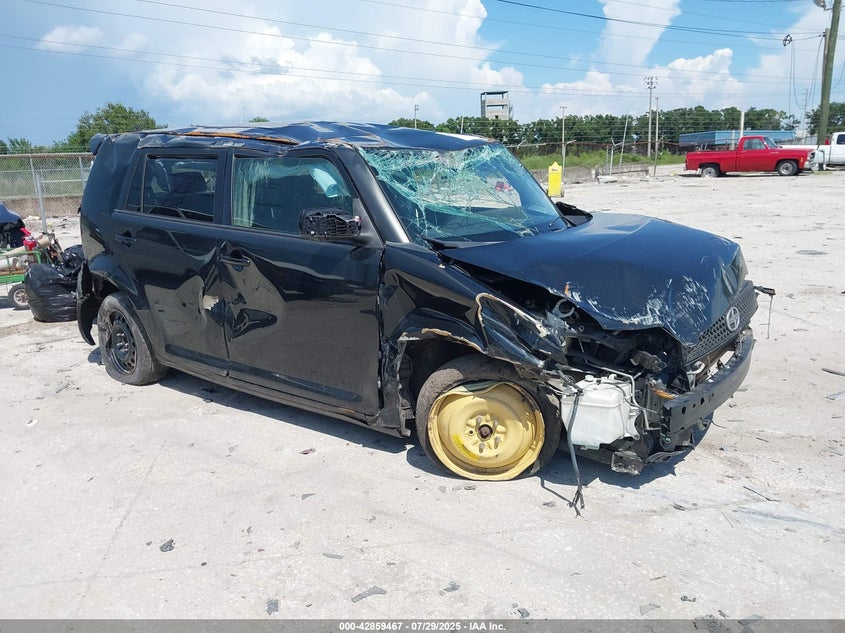 2008 Scion Xb black wagon gasoline JTLKE50E381043972 photo #1