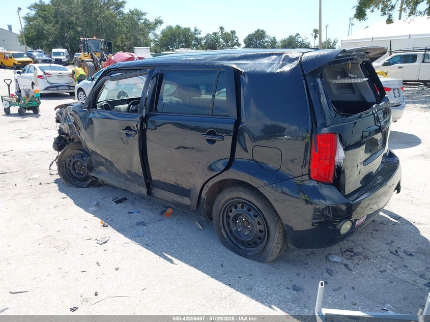 2008 Scion Xb black wagon gasoline JTLKE50E381043972 photo #4