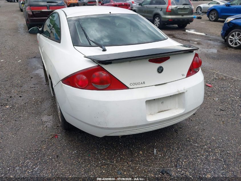 2002 Mercury Cougar V6 VIN: 1ZWFT61L125605219 Lot: 42859530