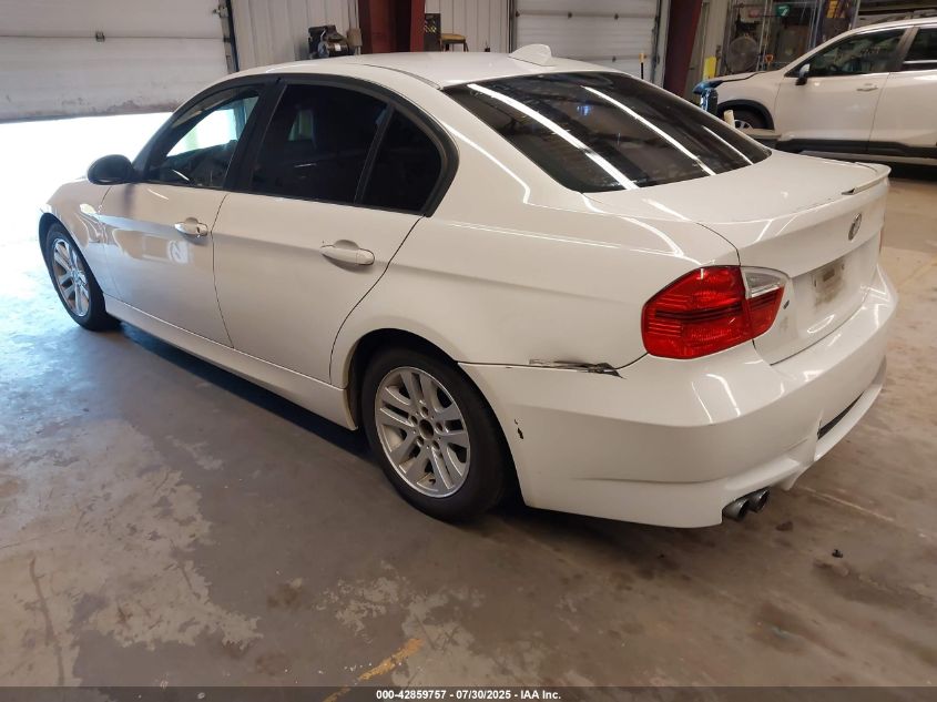 2007 BMW 328Xi VIN: WBAVC93537KX53235 Lot: 42859757