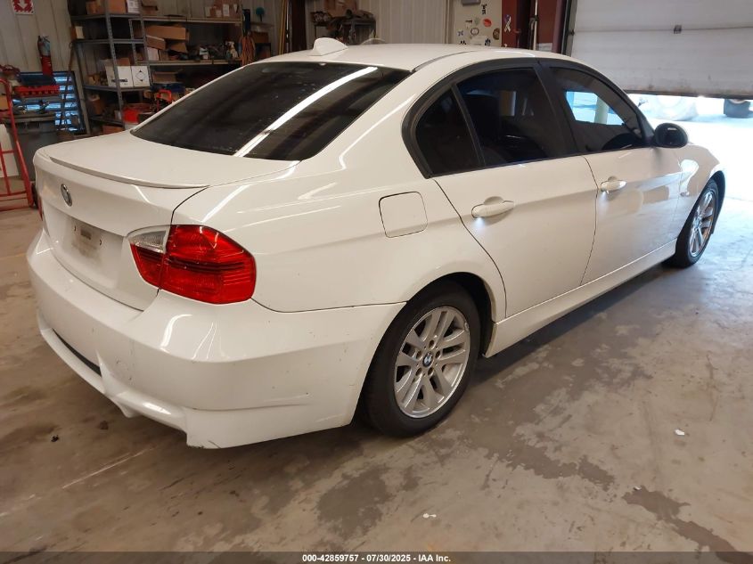 2007 BMW 328Xi VIN: WBAVC93537KX53235 Lot: 42859757