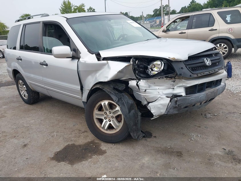 5FNYF18445B055378 2005 Honda Pilot Ex auction photo 1