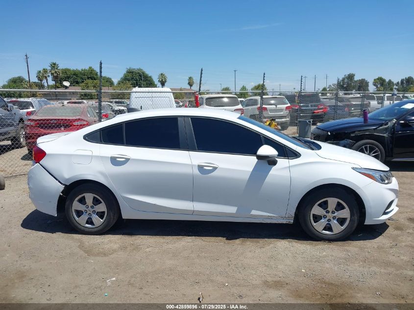 2017 Chevrolet Cruze Ls Auto VIN: 1G1BC5SMXH7252069 Lot: 42859896