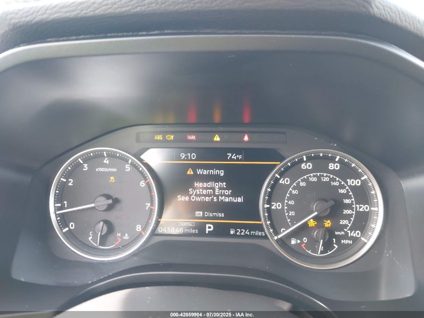 2023 Mitsubishi Outlander Se 2.5 S-Awc VIN: JA4J4UA84PZ042904 Lot: 42859904