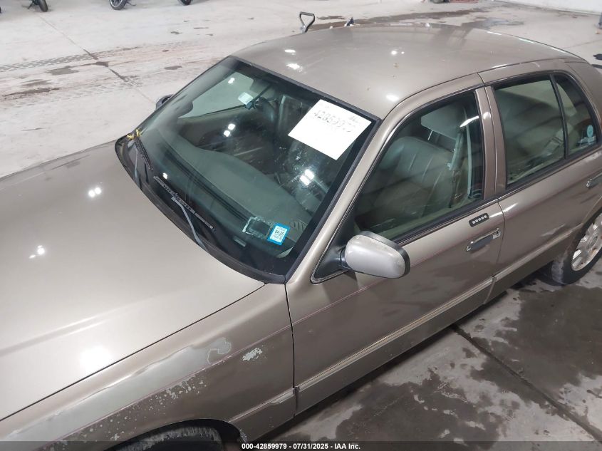 2004 Mercury Grand Marquis Ls VIN: 2MEFM75W84X622002 Lot: 42859979