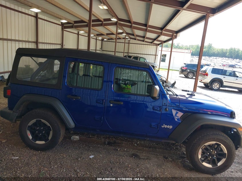 2019 JEEP WRANGLER UNLIMITED SPORT 4X4 - 1C4HJXDG0KW602994