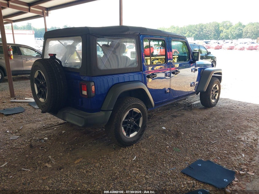 2019 JEEP WRANGLER UNLIMITED SPORT 4X4 - 1C4HJXDG0KW602994