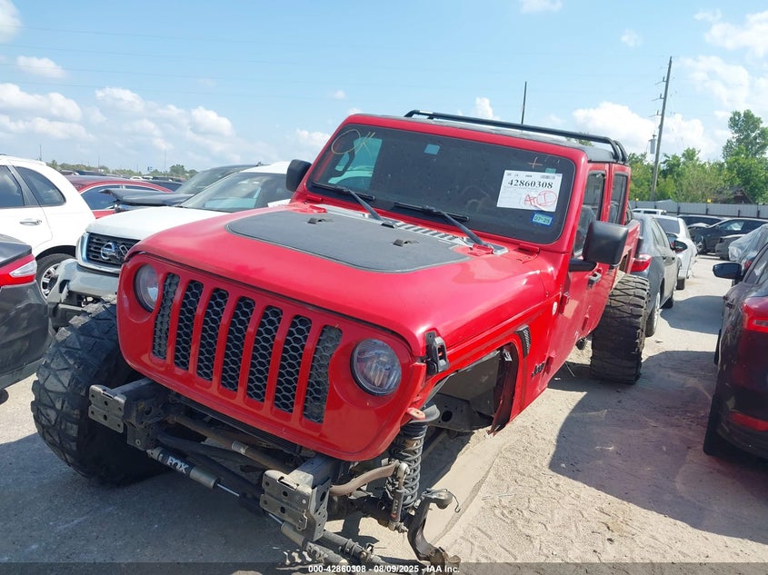 VIN 1C6HJTAG0LL153615 2020 JEEP GLADIATOR SPORT S 4X4