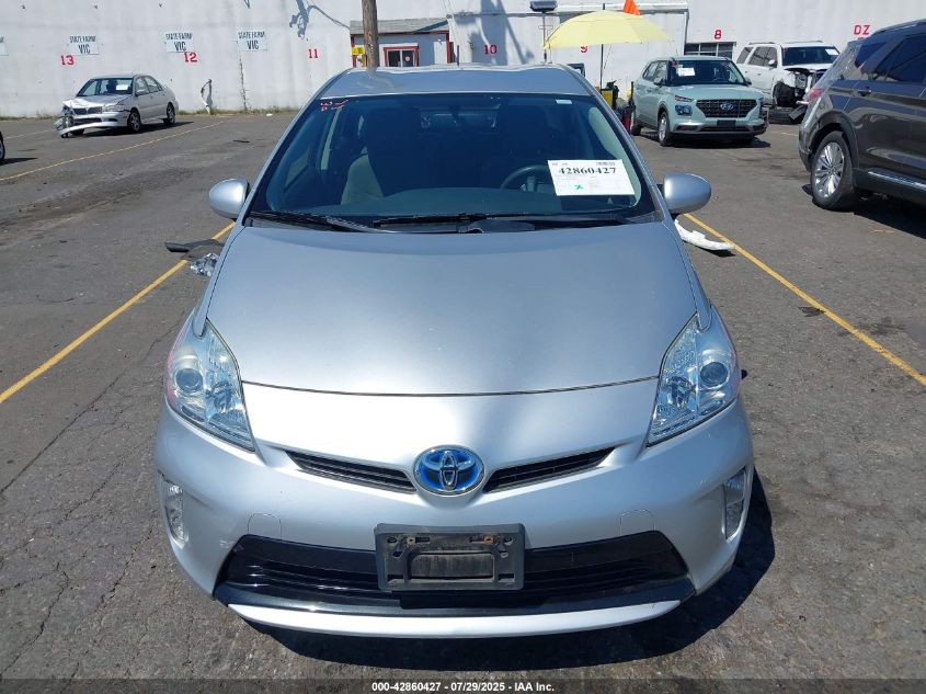 2013 Toyota Prius Two VIN: JTDKN3DU0D5699244 Lot: 42860427