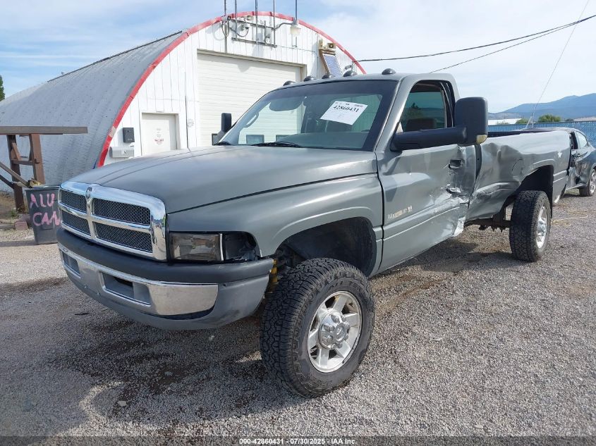 1996 Dodge Ram 2500 VIN: 1B7KF26Z8TJ185812 Lot: 42860431