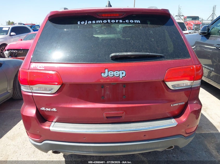 2014 Jeep Grand Cherokee Limited VIN: 1C4RJFBG1EC112507 Lot: 42860481