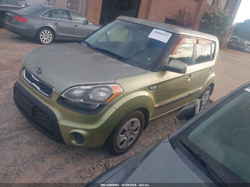 2012 Kia Soul VIN: KNDJT2A53C7470844 Lot: 42860562