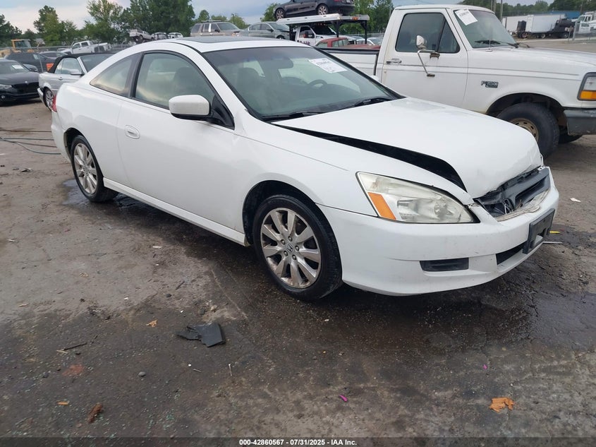 1HGCM82657A002978 2007 Honda Accord 3.0 Ex auction photo 1