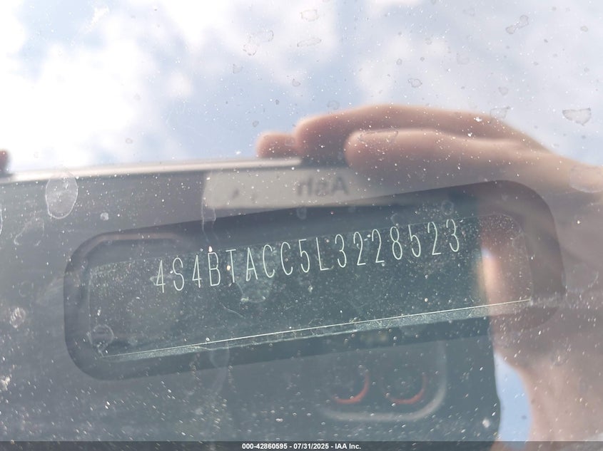 2019 Subaru Outback 2.5I VIN: 4S4BSABC7K3293747 Lot: 42860595