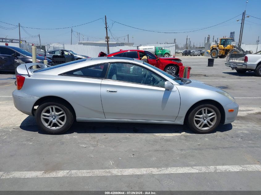 2001 Toyota Celica Gt VIN: JTDDR32T310082744 Lot: 42860644