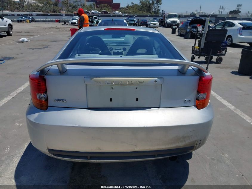 2001 Toyota Celica Gt VIN: JTDDR32T310082744 Lot: 42860644