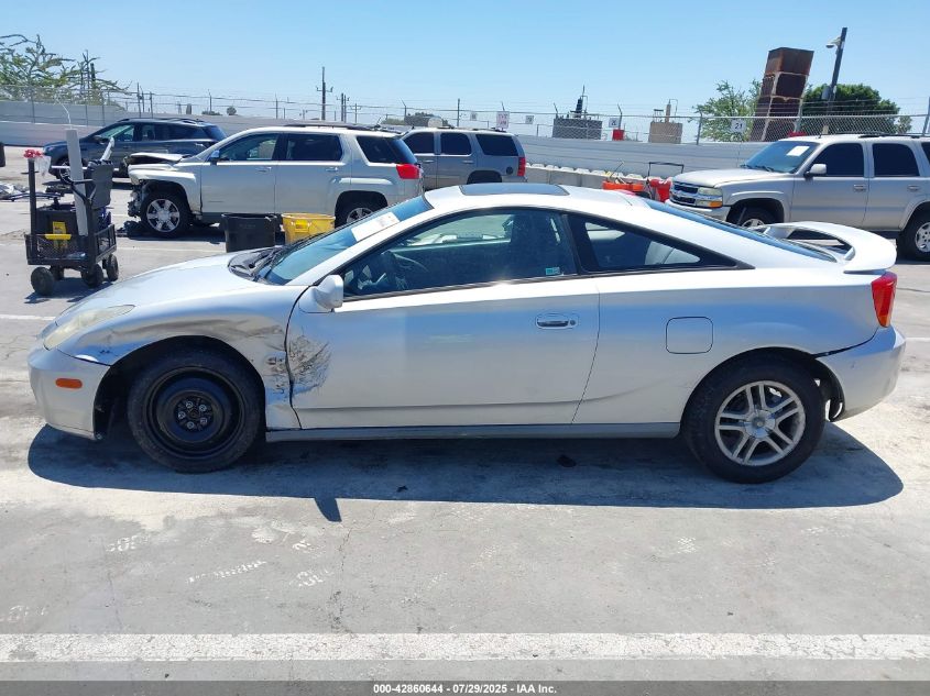 2001 Toyota Celica Gt VIN: JTDDR32T310082744 Lot: 42860644