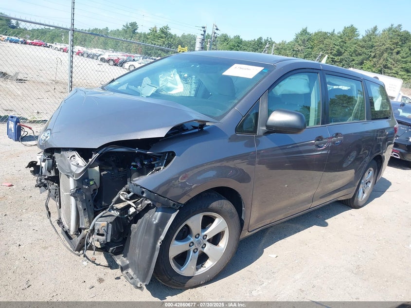 2015 Toyota Sienna L 7 Passenger VIN: 5TDZK3DCXFS644814 Lot: 42860677