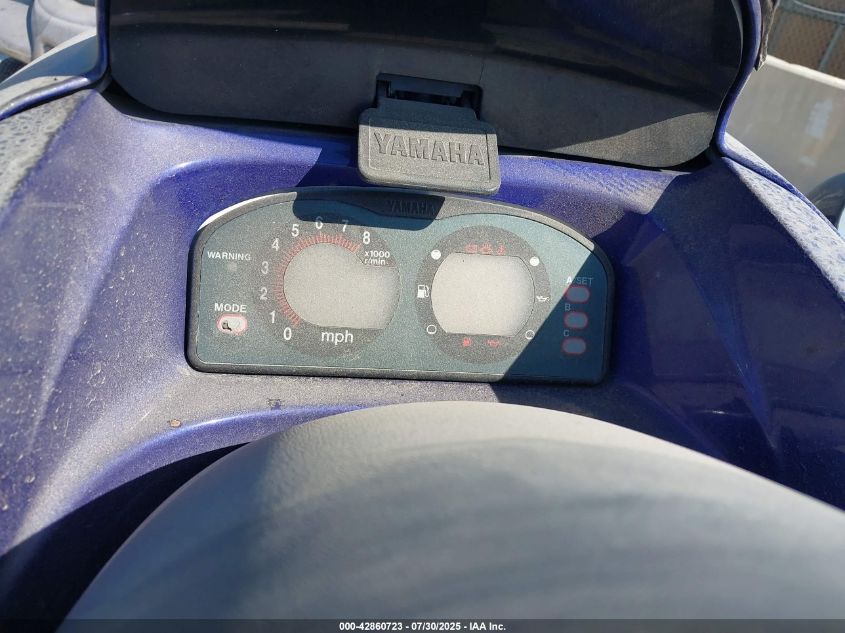 2001 Yamaha Waverunner VIN: YAMA1960J102 Lot: 42860723