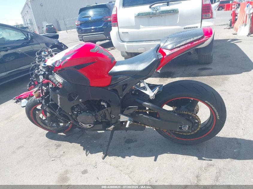 2008 Honda Cbr1000 Rr VIN: JH2SC590X8M010434 Lot: 42860820
