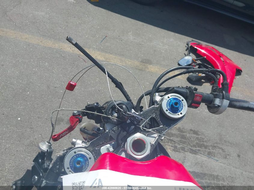 2008 Honda Cbr1000 Rr VIN: JH2SC590X8M010434 Lot: 42860820