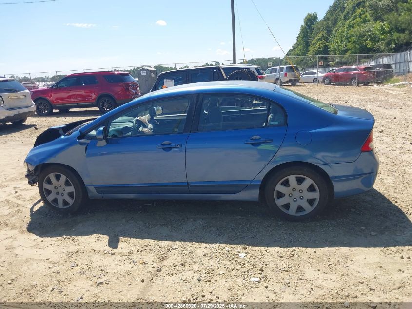 2009 Honda Civic Lx VIN: 2HGFA16579H527818 Lot: 42860920